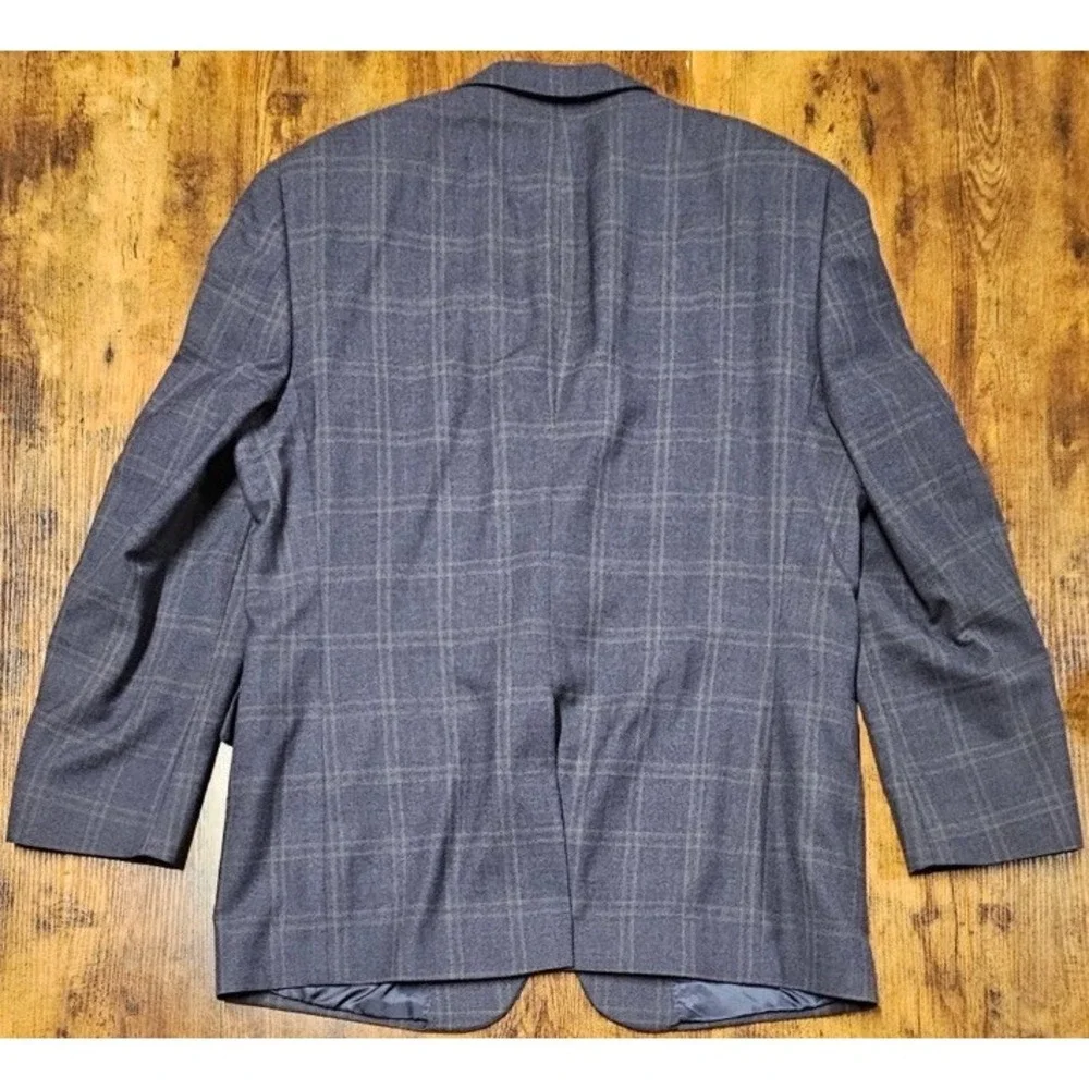Jos A Bank Blazer Sport Coat Navy Blue Men's Sz 43 RG Wool Signature Collection